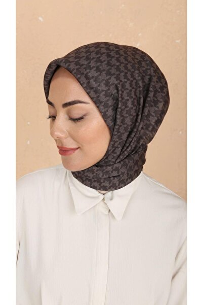 locella Soft Pamuk Eşarp Koyu Kahve