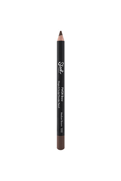 Sleek MakeUP Creion cremă pentru sprâncene, pudră, estompare, 1252, maro medi...