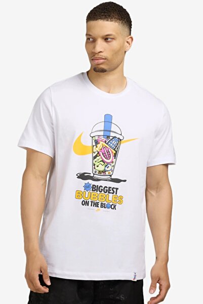 Nike Ανδρικό μπλουζάκι Sole Food Cotton, λευκό, casual στυλ