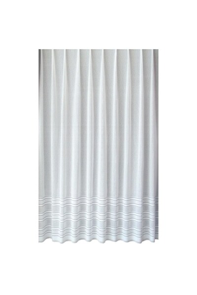 TREI STEJARI Perdea de Pascani, Model 5915, 500cm x 240 H, Alba