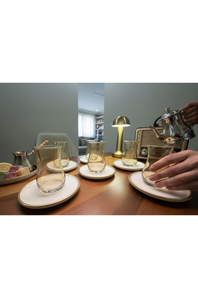 PAŞABAHÇE CAM Çay seti paşabahçe