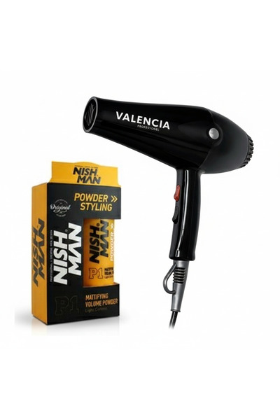 NISHMAN P 1 TOZ SAÇ ŞEKİLENDİRİCİ WAX –20gr X 12 ADET / + FÖN MAKİNASI HEDİYE