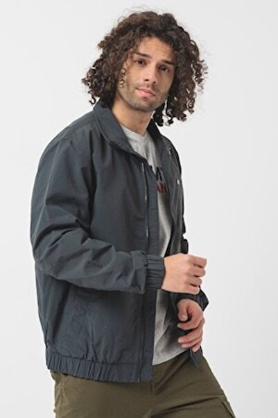 Tommy Jeans Relaxed Fit Wind Resistant Jacket, Dark Gray