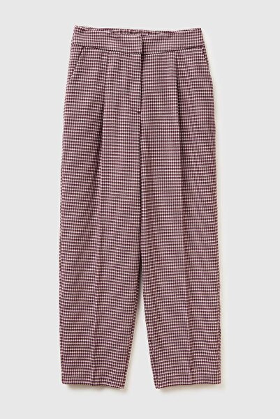 United Colors of Benetton Pantaloni elastici pentru femei/fete, din amestec d...