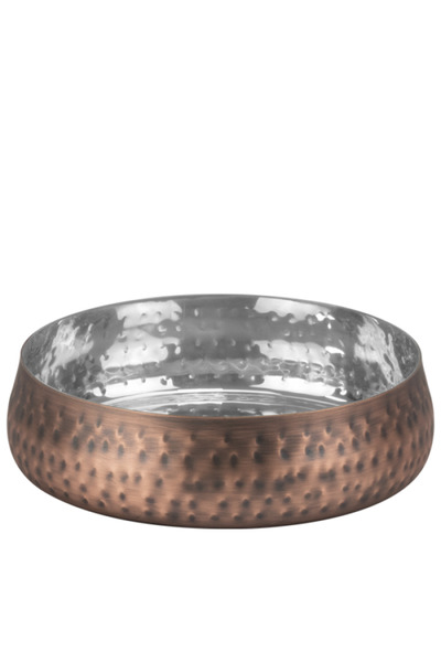 Culinaro Bol servire ANTIQUE, D13xh3,25cm, 250ml, inox texturat cu invelis cu...