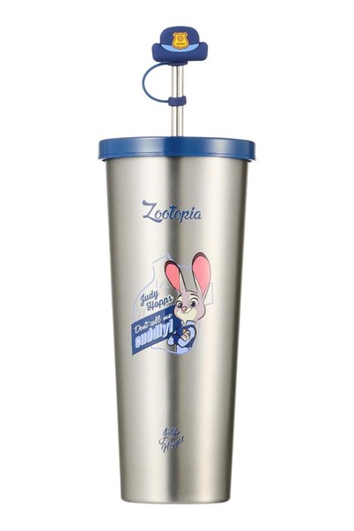 Disney Zootropolis Lisanslı Judy Çift Cidarlı Çelik Matara 800mL