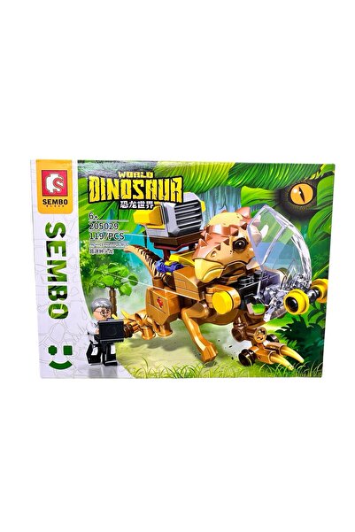 JPT Set de construcție robot dinozaur - 119 piese