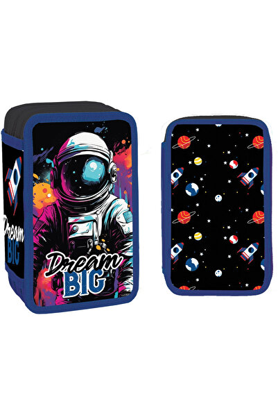 OEM Equipped pencil case, 3 zippers, 39 pieces, DREAM BIG