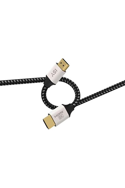 Isy Cablu HDMI IHD-9040 1m alb-negru