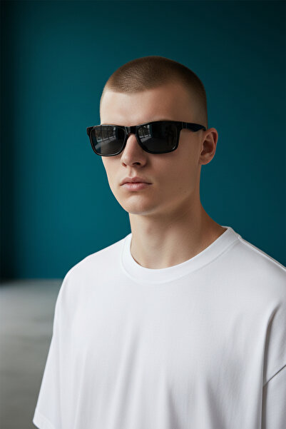 De Valentini Square Model Men's Sunglasses