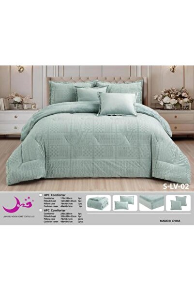 Ropi Luxury Winter Velvet Duvet Set 'Teddy' - Royal Pattern