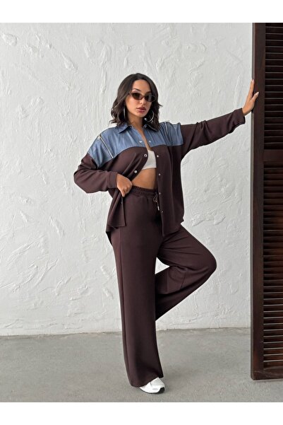 ADAMODA.RO Denim and flared pants outfit