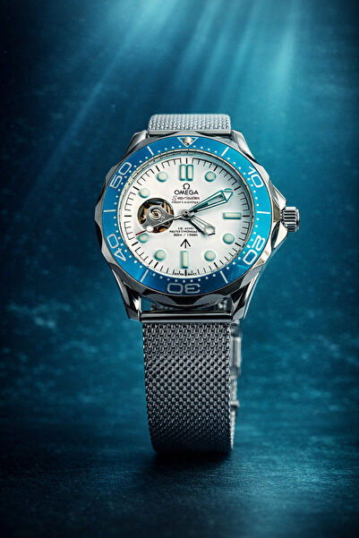 G Sport POLO Omega Model Wicker Cord Automatic Mechanism Watch (30 Atm Water ...