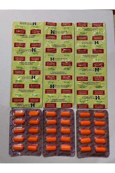 HARSEN 3 Dietary Supplement Strips 3 Fattening Vitamin Bars