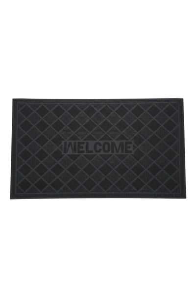 OEM Outdoor door mat, 75 x 45 x 1 cm dimensions, durable washable rubber