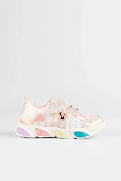 Vicco Lighted Orthopedic Pink Girls' Sports Shoes