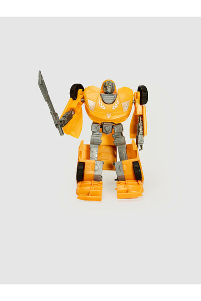 crasshgo Oyuncak Robota Dönüşen Araba Transformers Sarı Robot Araba Kutulu