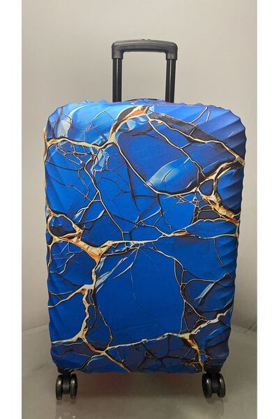 GANUE синій мармуровий візерунок