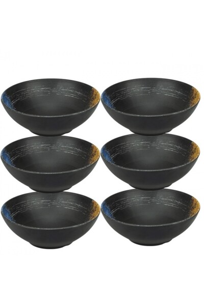 Raki Set of 6 melamine bowls OKIMI 18.5xh6cm