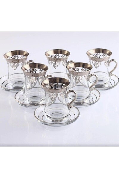 AbkaKristal 511-251 KUPLU CAY TK.BY OTTOMAN BONCUK PLT.