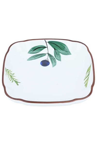 Generic Al Saif Gallery porcelain dessert plate, 5.5 inches - white