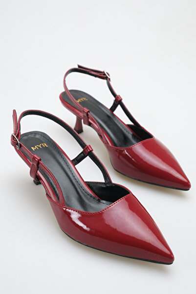 meyra'nın ayakkabıları Women's High Heels Burgundy Patent Leather (5.5 cm)
