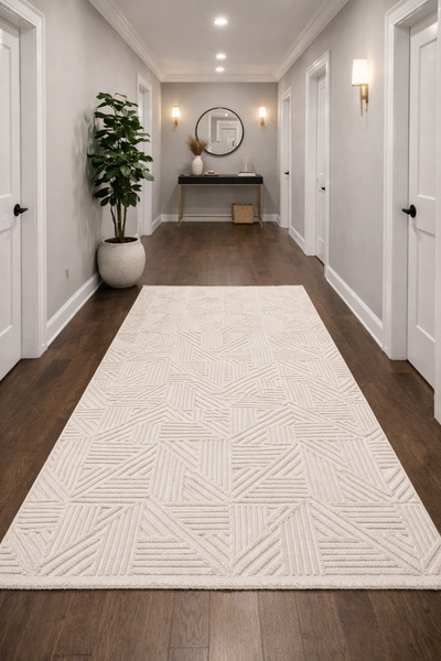 SOFT DECOR Covor decorativ modern țesut Covor pentru hol Covor pentru bucătărie