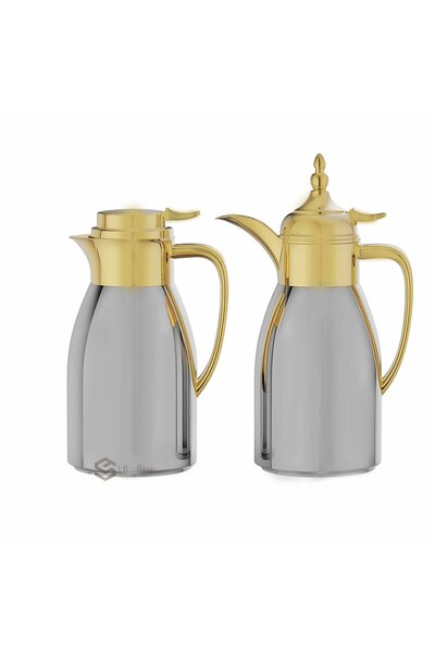 SQF طقم ترامس قهوه و شاهي 1 لتر لونين