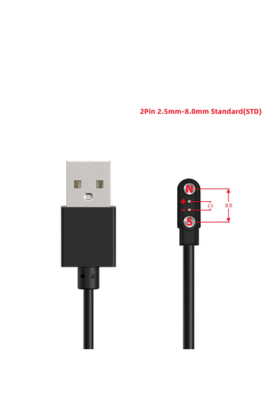 Microcase 2 Pin 2.5mm Pin Aralığı 8mm Mıknatıs Mesafe Akıllı Saatler için Man...