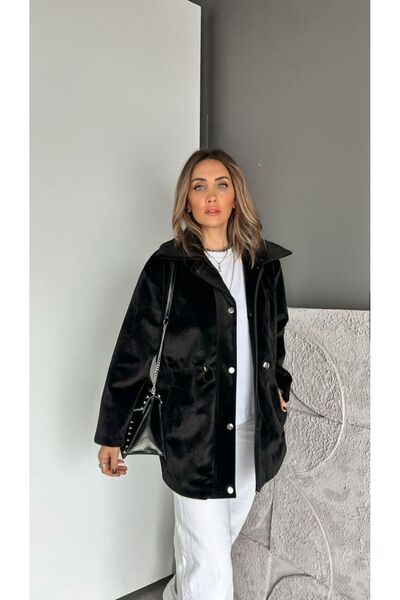 EGZOTİK ASORTİK Drawstring Waist Goose down Coat