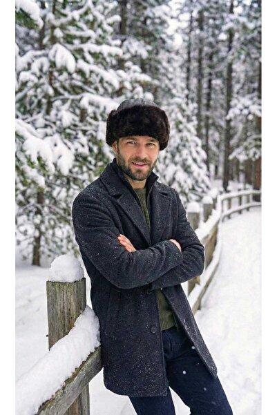 LAGRANZE Men's Luxury Fur Winter Hat