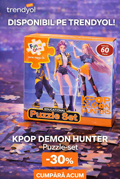 Puzzle Educational KPOP Demon Hunters, 60 Pieces, for Children 3+