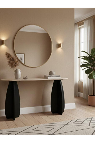 BEC13 Modern console table with a streamlined design - premium wood for a mod...