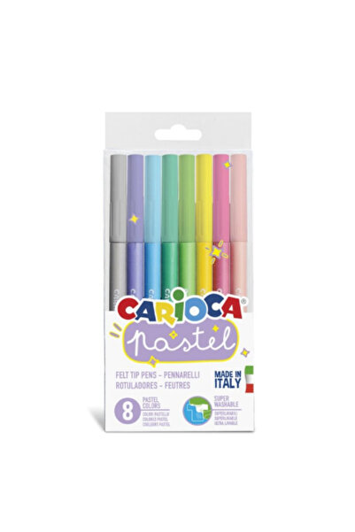 CARIOCA 8 PASTEL COLORS