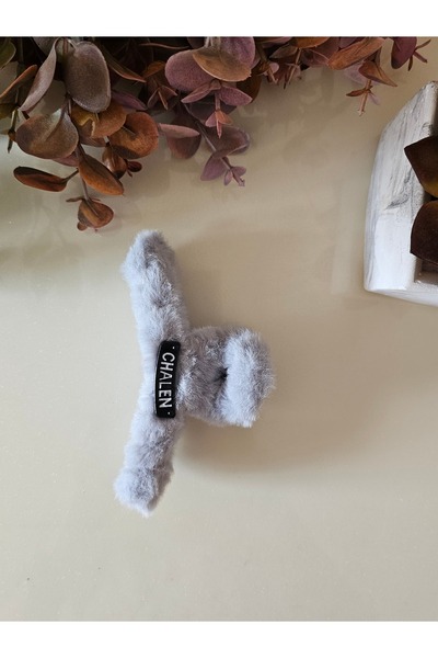 Handmade Peluş Kıskaçlı Mandal Toka