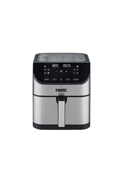 ERATEC Airfryer XXL 5.5L Sıcak hava fritözü 1500W - Gri