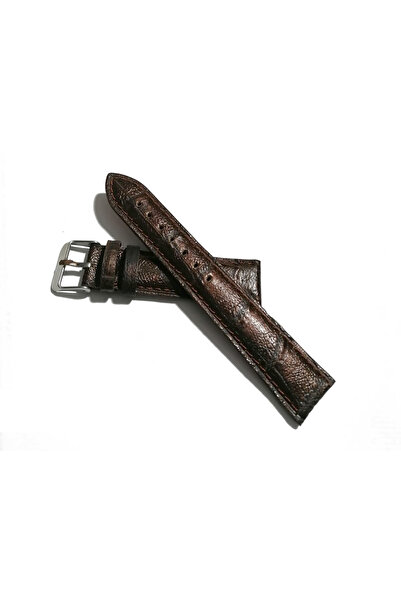 FADO Genuine Leather Watch Band Compatible with Every Hour Brown 18 mm (379)