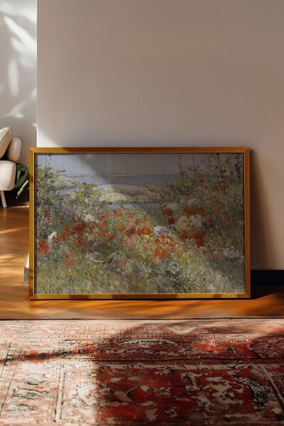 Postifull Vintage slika, poster sa zlatnim okvirom, vintage zidni dekor