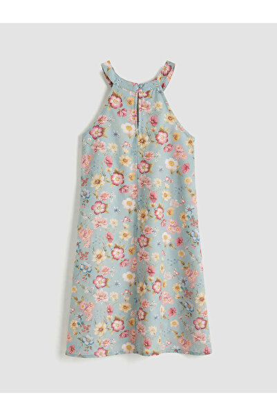 LC Waikiki Rochie pentru fete cu guler și imprimeu floral