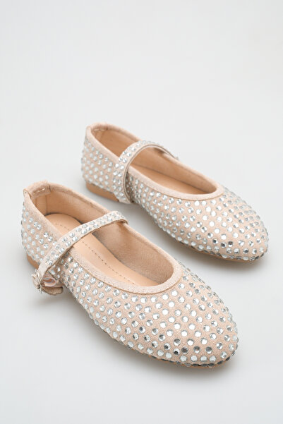 meyra'nın ayakkabıları حذاء باليرينا نسائي مرصع بالأحجار