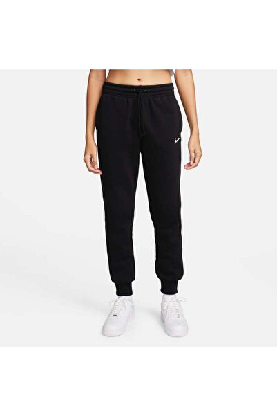 Nike Sportswear Phoenix Fleece Women's Mid-Rise Tracksuit Bottoms - S