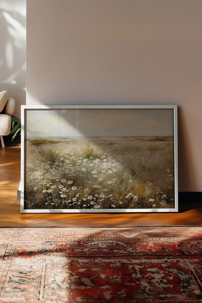 Postifull Vintage ζωγραφική, αφίσα με λευκό πλαίσιο, vintage διακόσμηση τοίχου