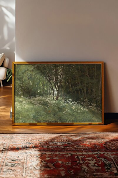 Postifull Vintage slika, poster sa zlatnim okvirom, vintage zidni dekor