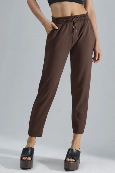 Hiccup Modal Touch Carrot Cut Elastic Waist Sweatpants Berşan Collection