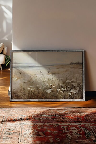 Postifull Vintage slika, poster u srebrnoj ramovani, vintage zidni dekor