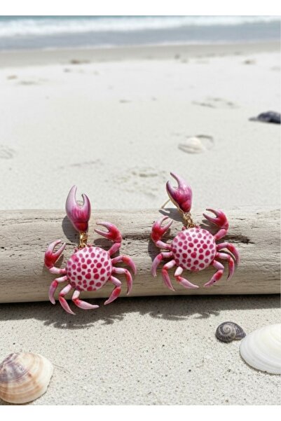 BULUT SEPETİ Crab Design Women's Earrings