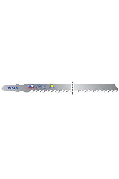 WİLPU Λάμα σέγας HC 34 D HCS/CV, στέλεχος Τ, για ξύλο / 5 τεμάχια, DIM 132 x ...