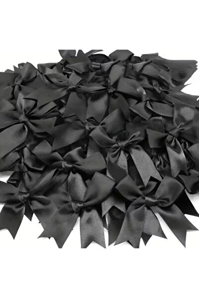 Fiyonks Atölye Panglică din satin, 10 bucăți, potrivită pentru decorare, fund...