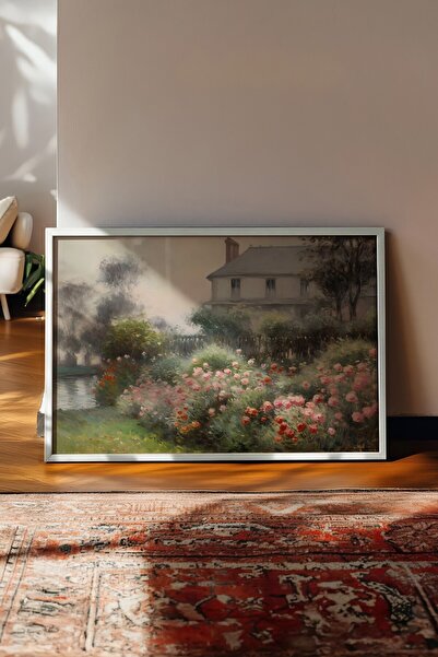 Postifull Vintage slika, poster u beloj ramovini, vintage zidni dekor