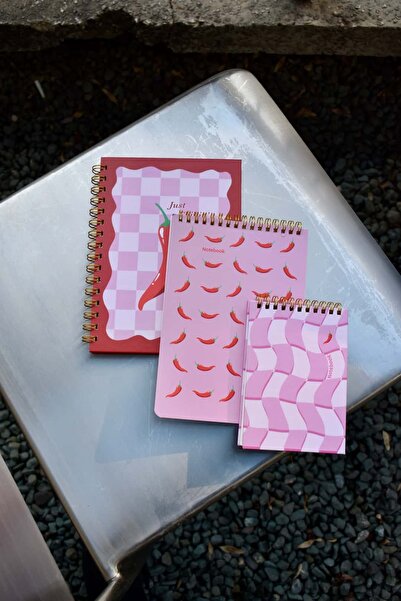 Paper Lab Studio Sweet Chillie 3’lü Defter Seti